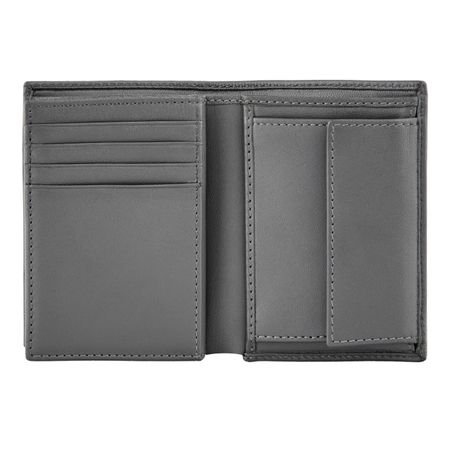 Składany portfel na karty and money pocket Double B Saffiano Grey P134543P 4 Składany portfel na karty and money pocket Double B Saffiano Grey P134543P