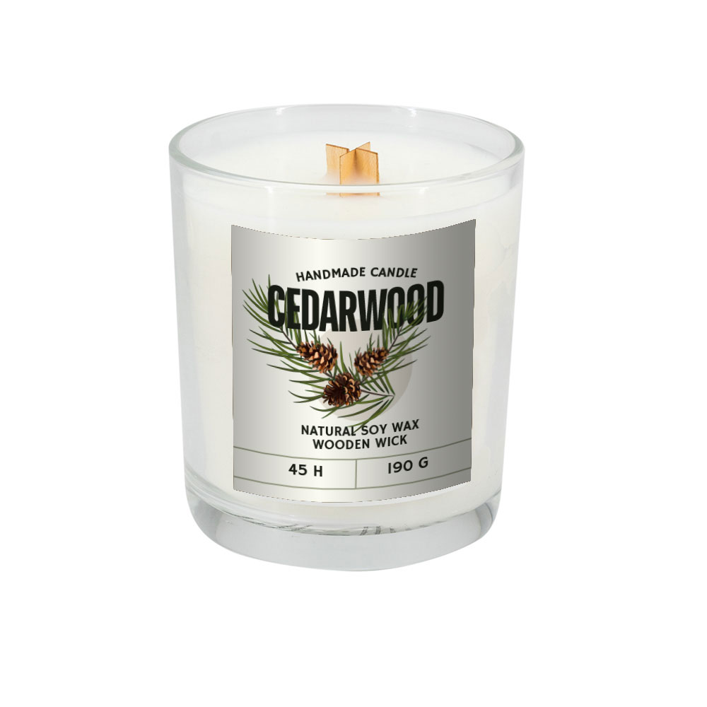 Świeca sojowa 190g Cedarwood P089869G