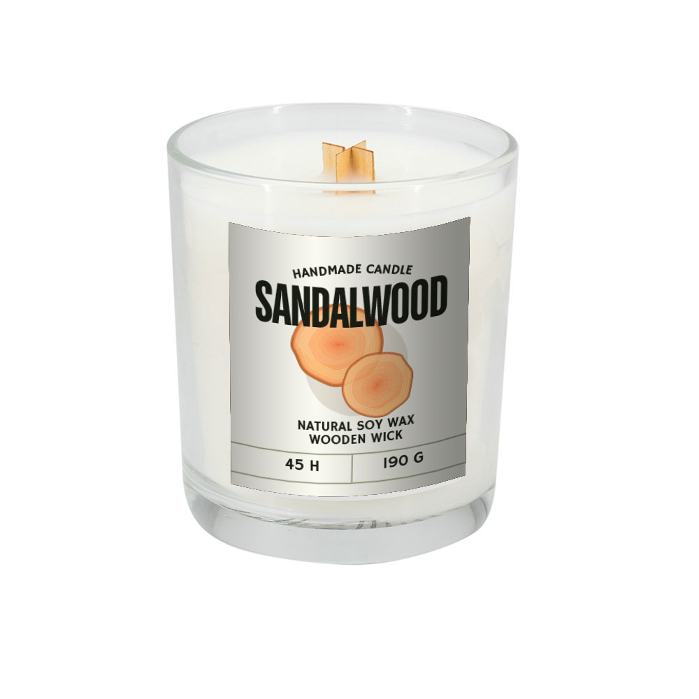 Świeca sojowa 190g Sandalwood P089870G