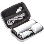 Zestaw podróżny power bank 2200 mAh i wtyczki EXETER P133263G