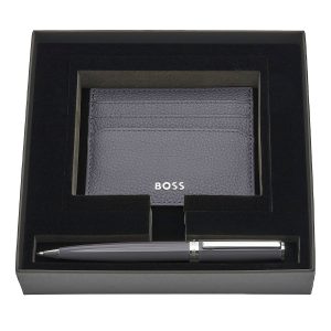 Zestaw upominkowy HUGO BOSS Długopis i etui na karty P134571P PM-HPBC254J