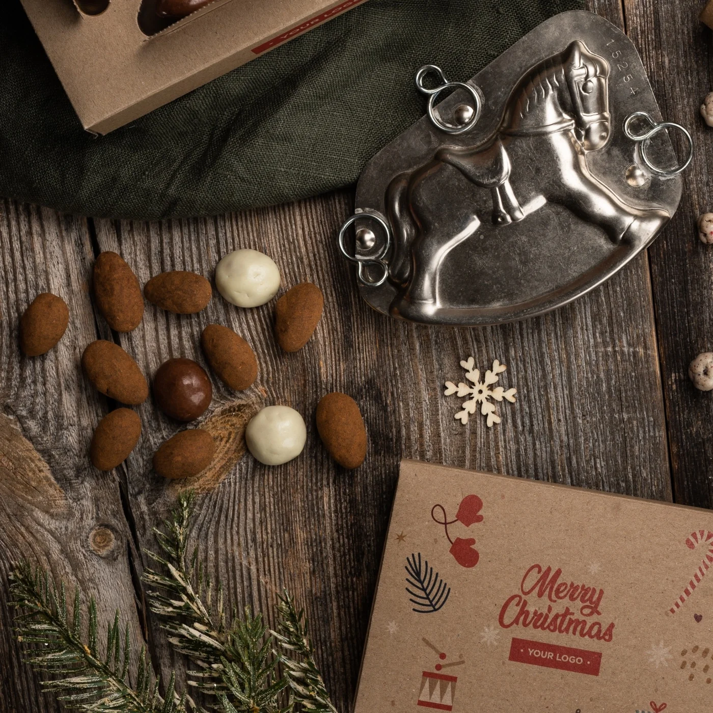 SŁODYCZE REKLAMOWE SŁODKIE GNIAZDKO Xmas P143534Z