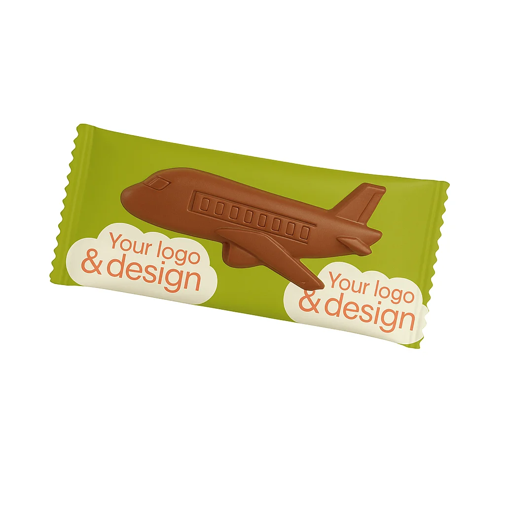 MINI CZEKOLADKA CZEKOLADOWY SAMOLOT 9 G P136906Z