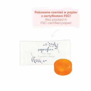 CUKIEREK REKLAMOWY CANDY PACK SUGAR FREE P136828Z SL-0026/SUGARFREE