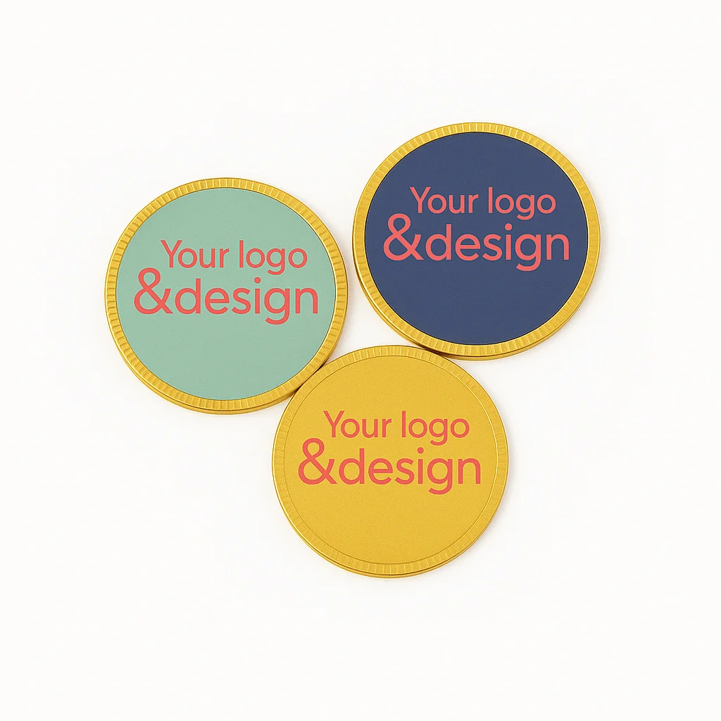 CZEKOLADOWE MONETY CHOCOCOINS P136921Z