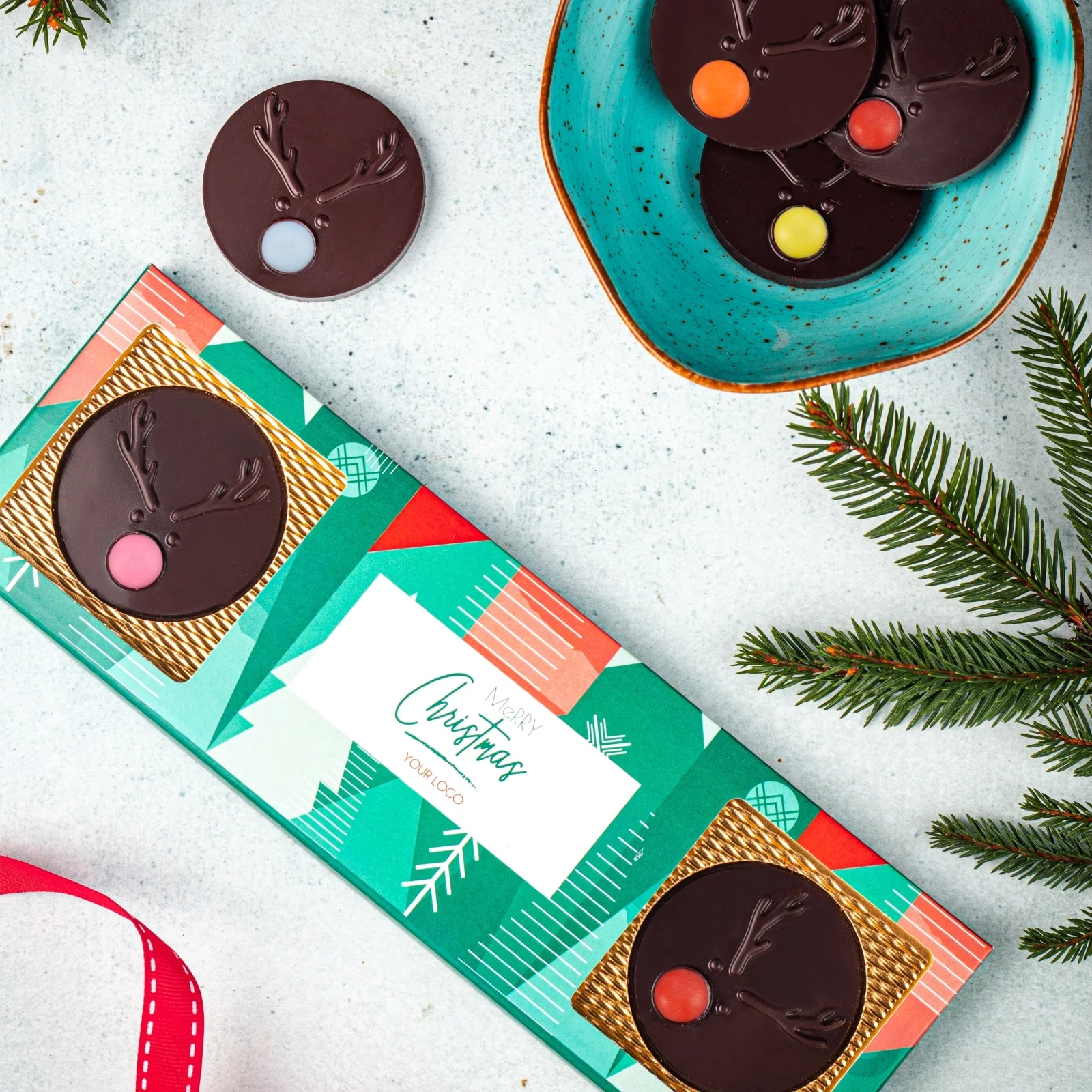 ZESTAW CZEKOLADEK CZEKOLADOWY RUDOLF P137418Z