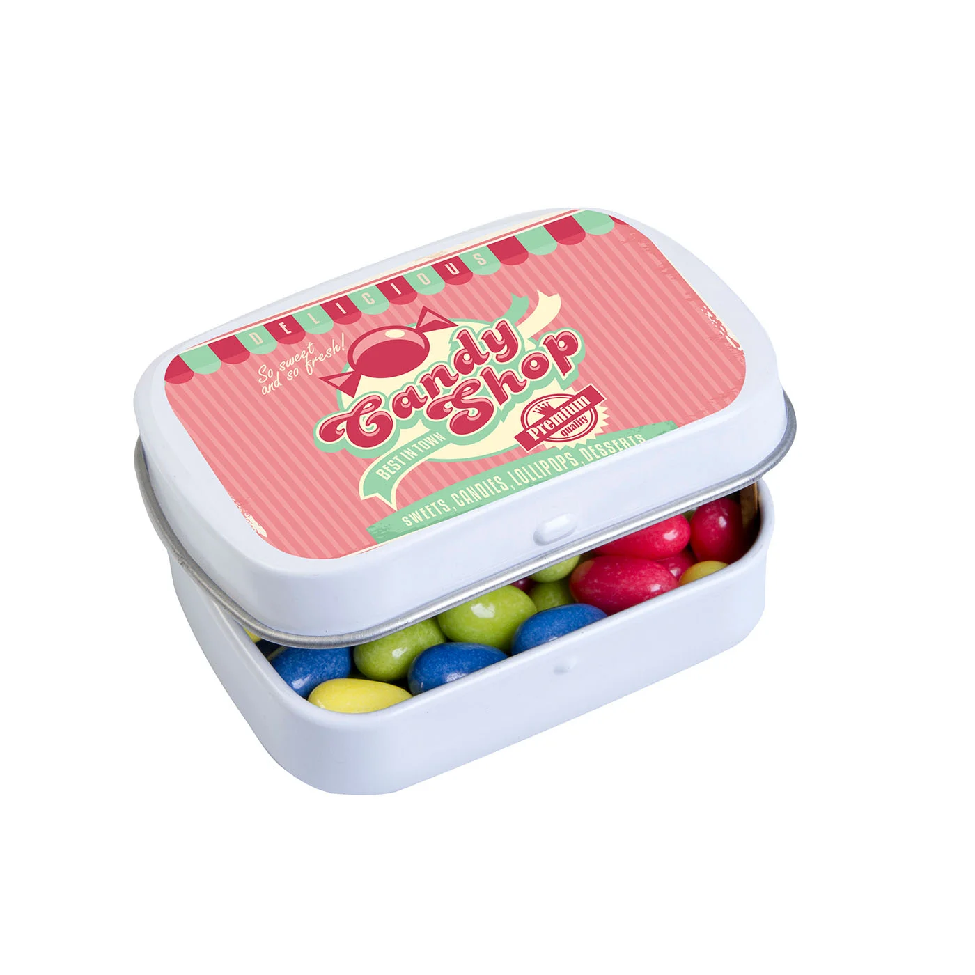 SŁODYCZE REKLAMOWE PUSZKA PROSTOKĄTNA MINI P137069Z