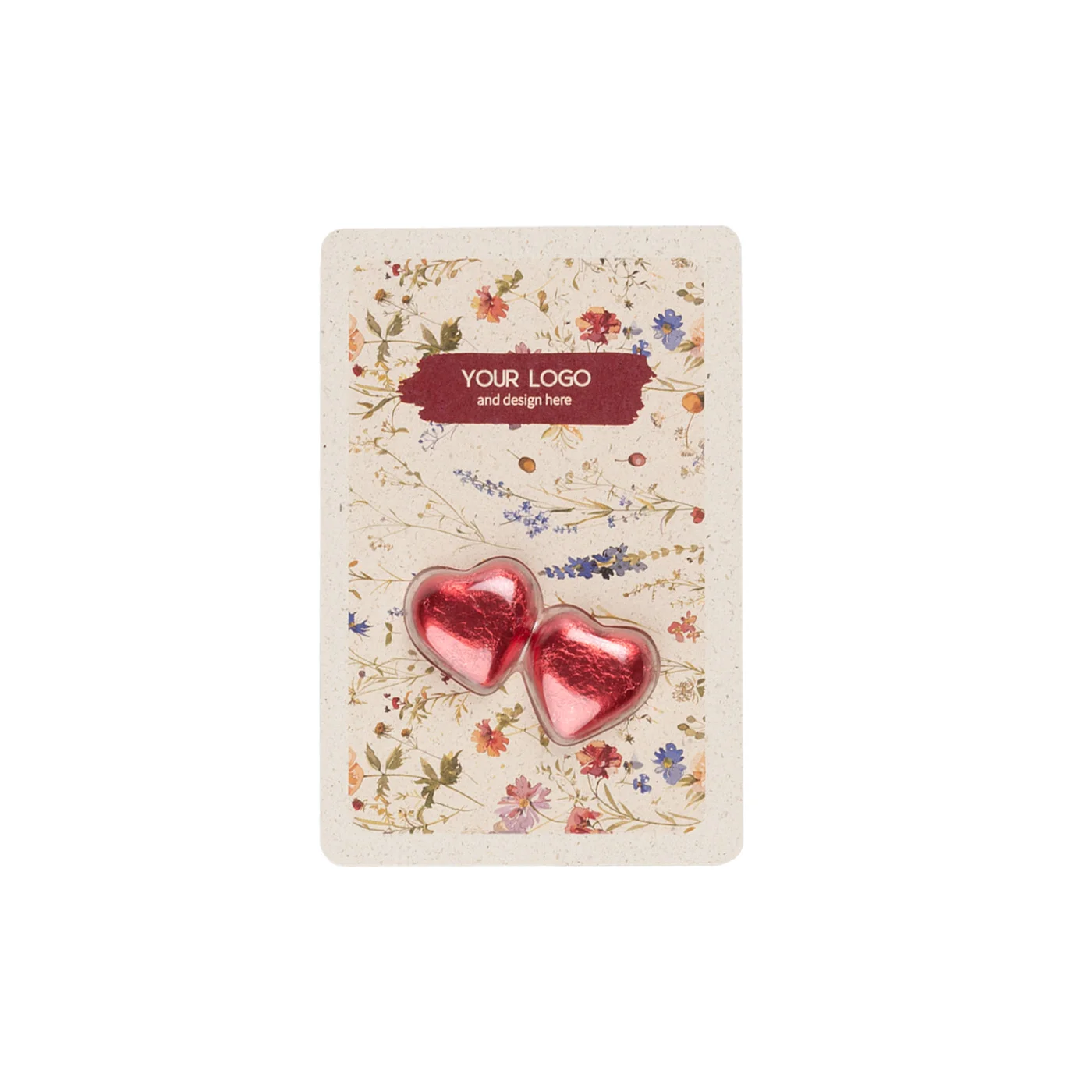 ZESTAW CZEKOLADEK PROMO CARD – DWA SERCA P136917Z SL-0158.