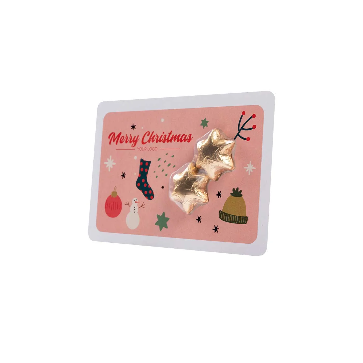ZESTAW CZEKOLADEK PROMO CARD GWIAZDKI Xmas P137289Z