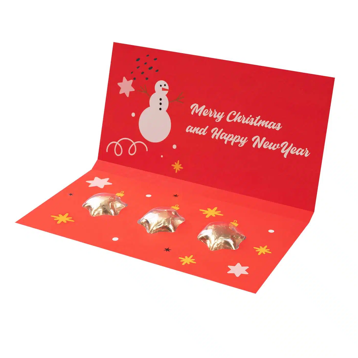 ZESTAW CZEKOLADEK 3 GWIAZDKI KOPERTA Xmas P137355Z SL-0164/Xmas