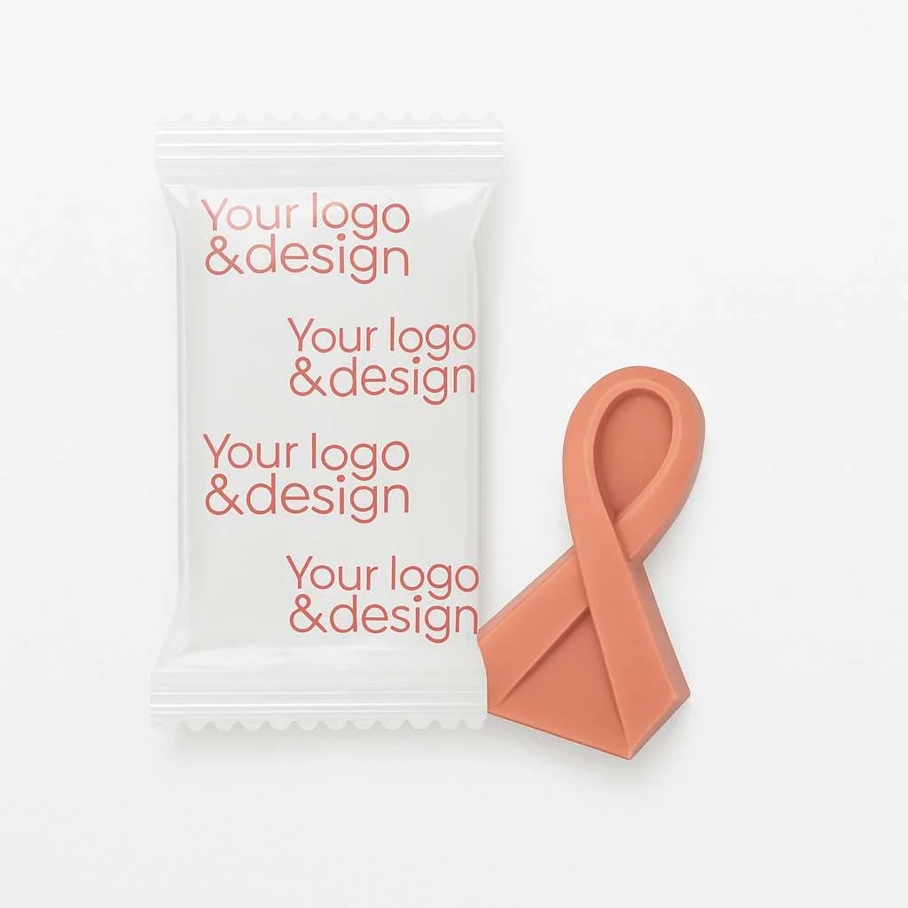 MINI CZEKOLADKA RÓŻOWA WSTĄŻKA 9 G P136909Z