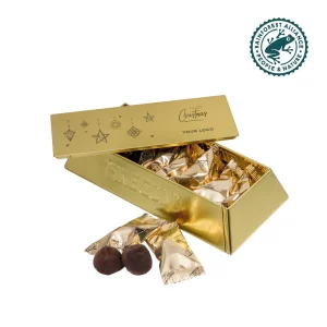 BOMBONIERKA PUSZKA ZŁOTA SZTABA P137337Z SL-0196/XMAS