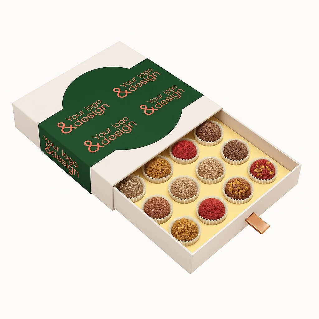 BOMBONIERKA ART DECO GOLD Xmas P137412Z