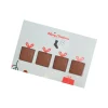 ZESTAW CZEKOLADEK WYSYŁKOWYCH Z LOGO KWADRAT P137411Z