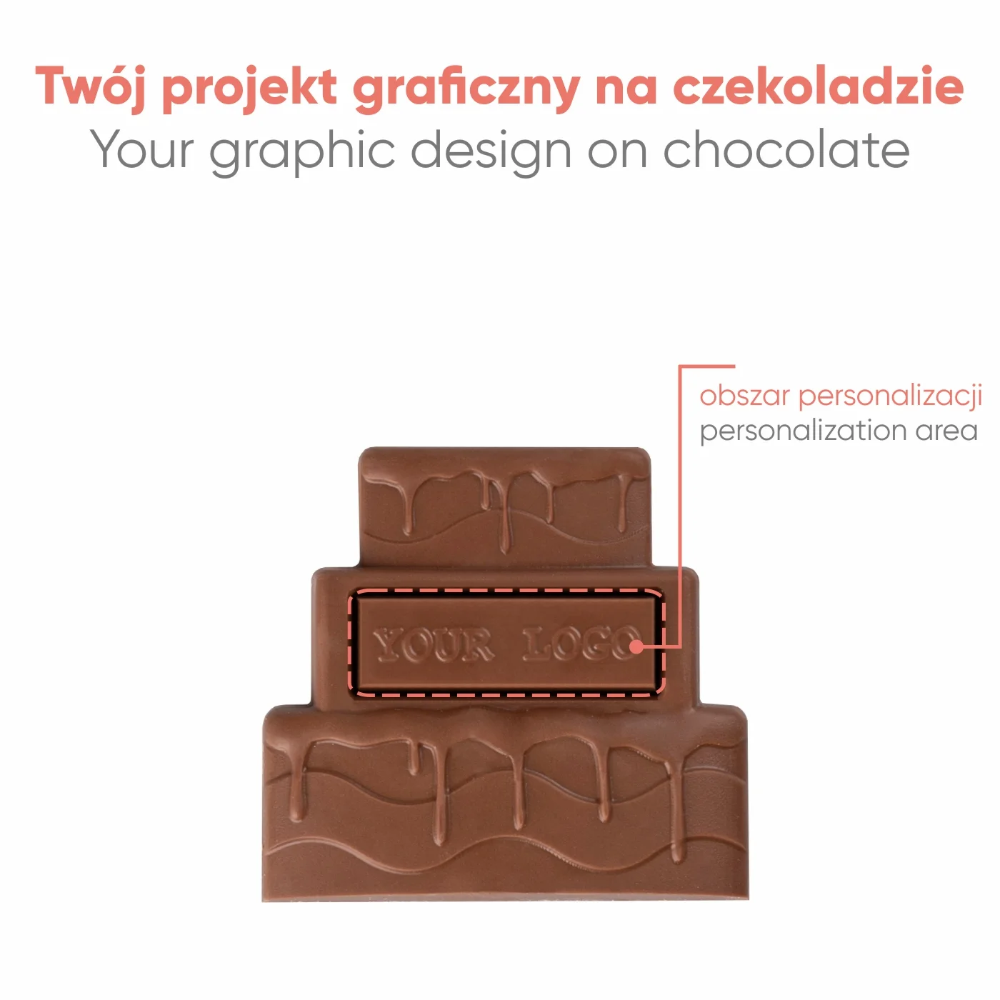 CZEKOLADOWY KSZTAŁT CHOCO4MAT TORT P136589Z