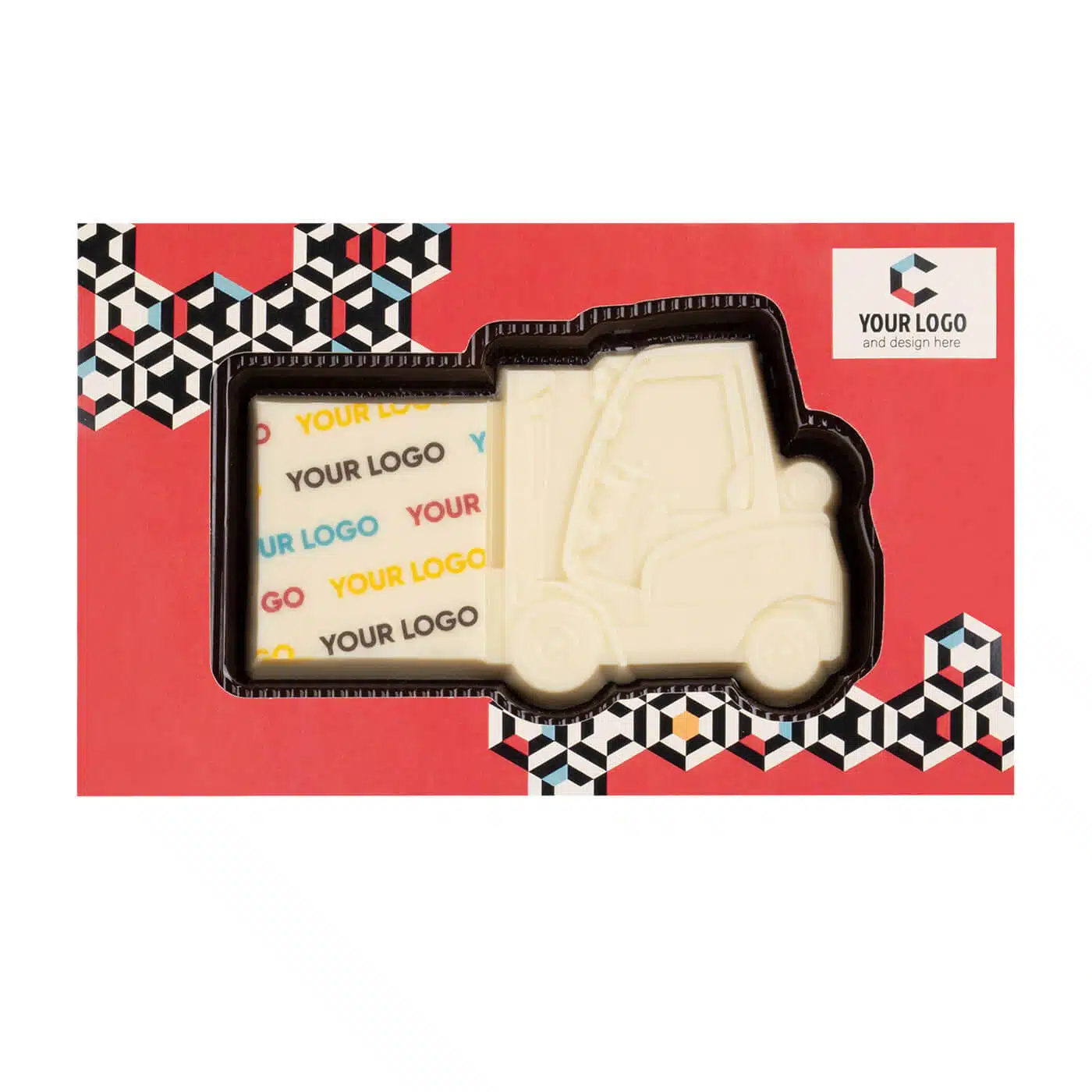 CZEKOLADOWY KSZTAŁT CHOCO4MAT WÓZEK WIDŁOWY PRINT P137199Z SL-0314P/FORKLIFT