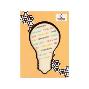 CZEKOLADOWY KSZTAŁT CHOCO4MAT ŻARÓWKA PRINT P137204Z SL-0314P/LIGHTBULB
