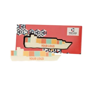 CZEKOLADOWY KSZTAŁT CHOCO4MAT KONTENEROWIEC PRINT P136562Z SL-0314P/CARGO