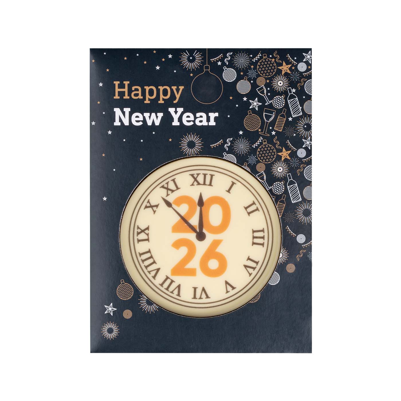 CZEKOLADOWY KSZTAŁT CHOCO4MAT KOŁO PRINT P136560Z SL-0314P/NEW YEAR