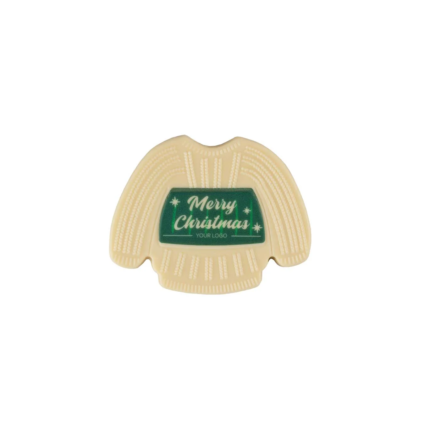 CZEKOLADOWY KSZTAŁT CHOCO4MAT SWETEREK PRINT P143554Z