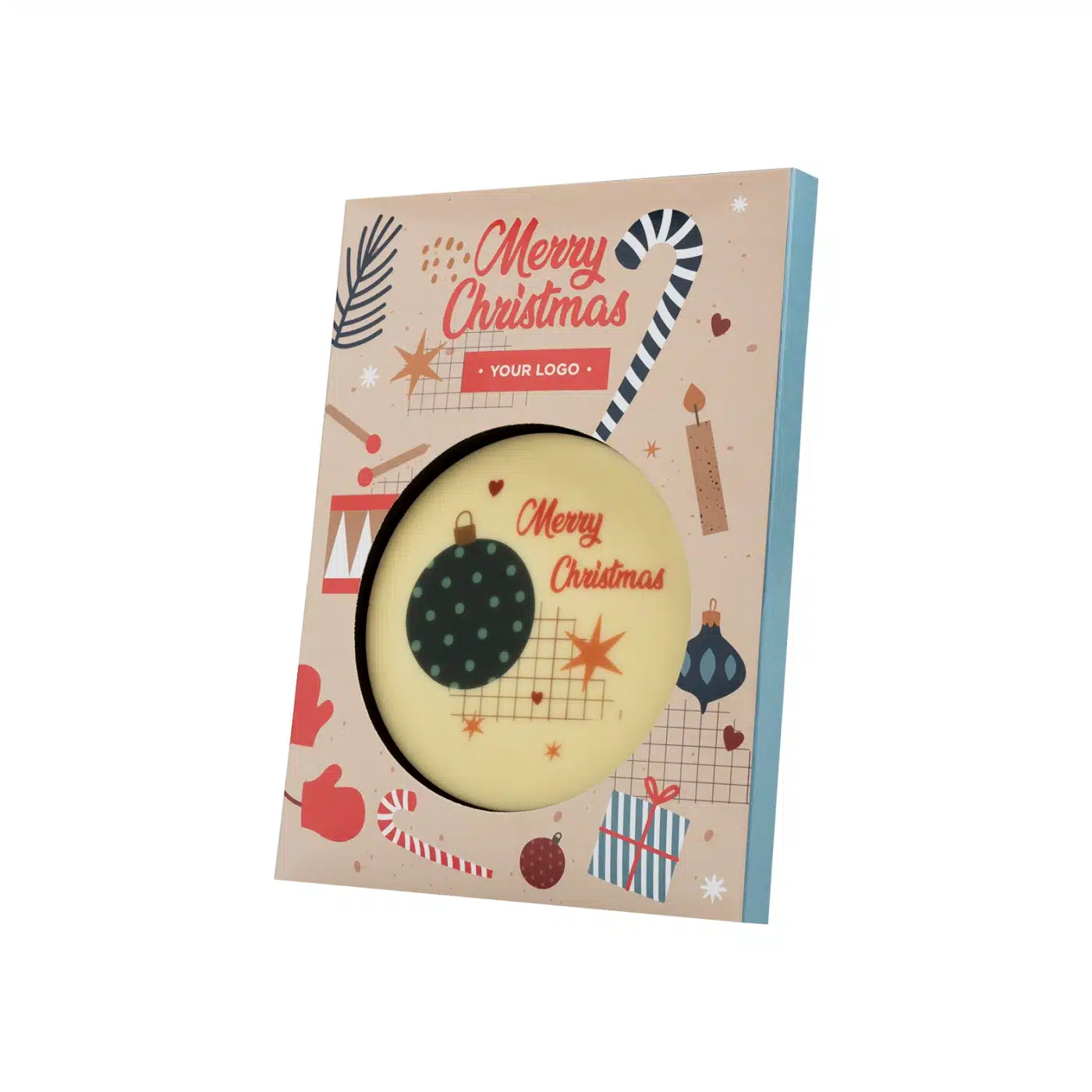 CZEKOLADOWY KSZTAŁT CHOCO4MAT KOŁO PRINT P137424Z