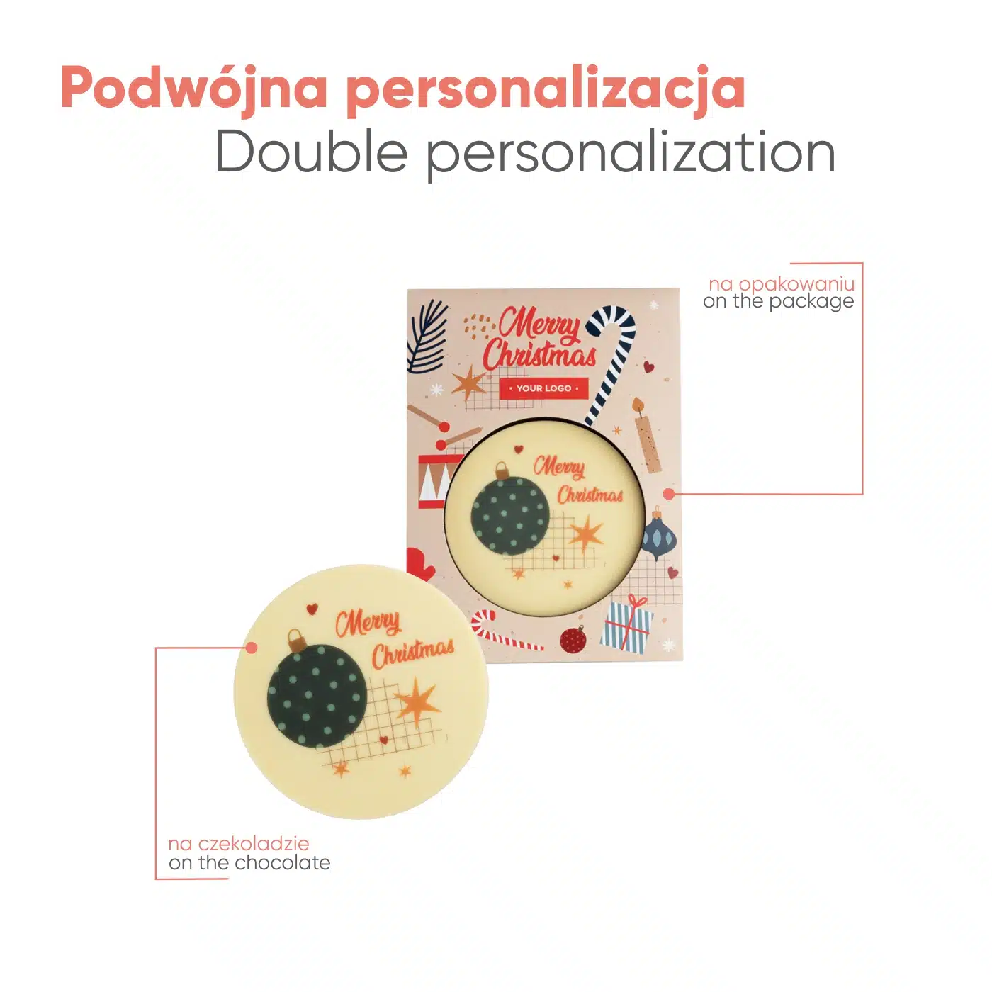 CZEKOLADOWY KSZTAŁT CHOCO4MAT KOŁO PRINT P137424Z