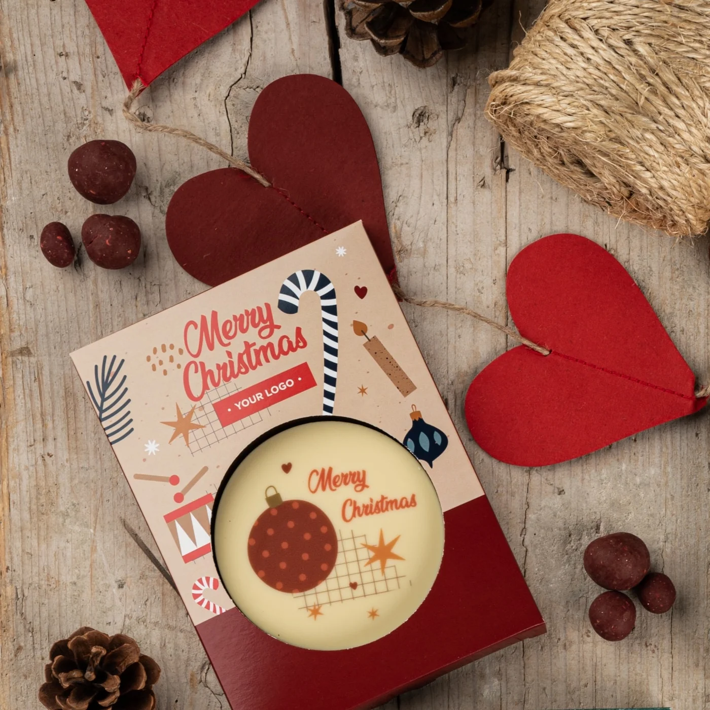 CZEKOLADOWY KSZTAŁT CHOCO4MAT KOŁO PRINT P137424Z