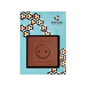 CZEKOLADOWY KSZTAŁT CHOCO4MAT GNIAZDKO ELEKTRYCZNE P136556Z SL-0314/SOCKET