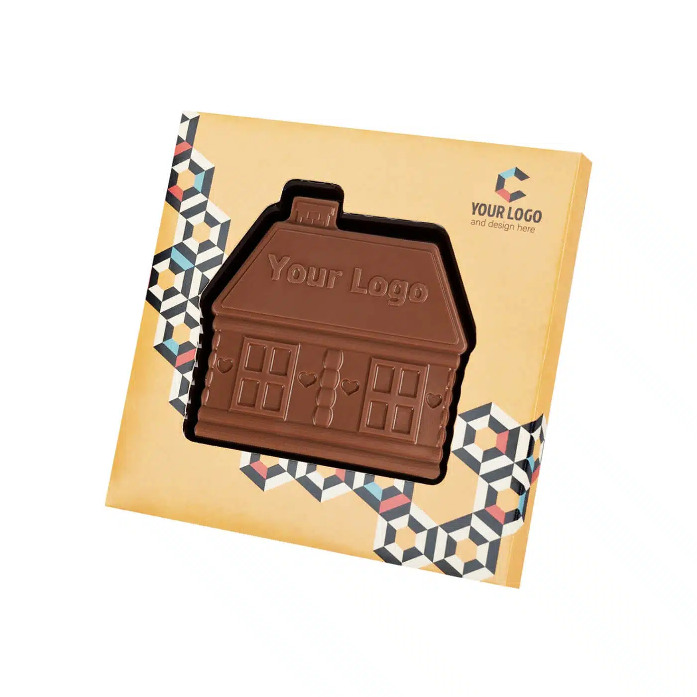 CZEKOLADOWY KSZTAŁT CHOCO4MAT DOMEK Z PIERNIKA P136554Z