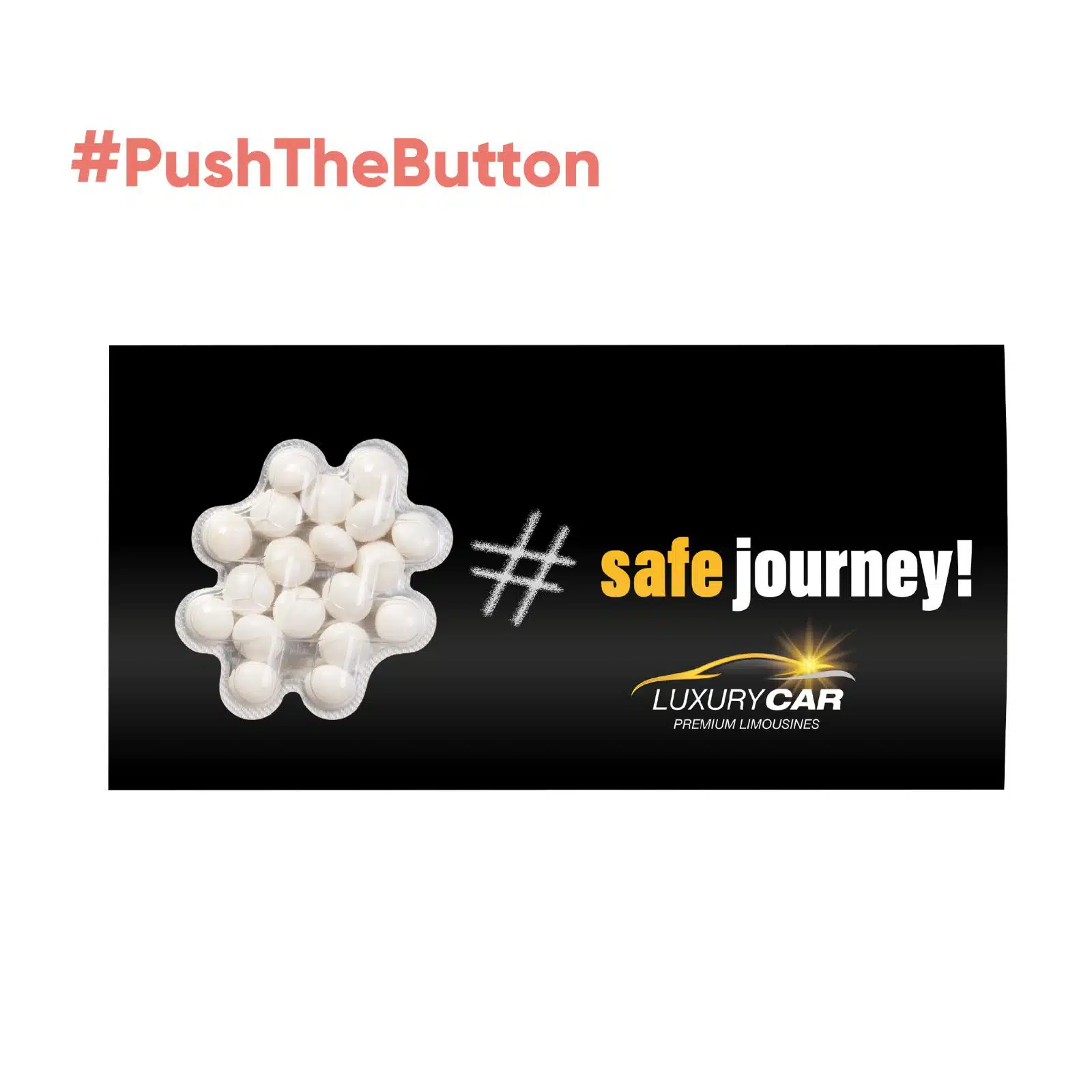 DRAŻETKI PUSH THE BUTTON – HASHTAG P137029Z SL-0339/HASHTAG