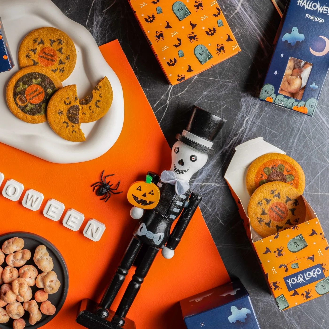 CIASTKA REKLAMOWE LOGO COOKIE BOX 6 SZT P136523Z