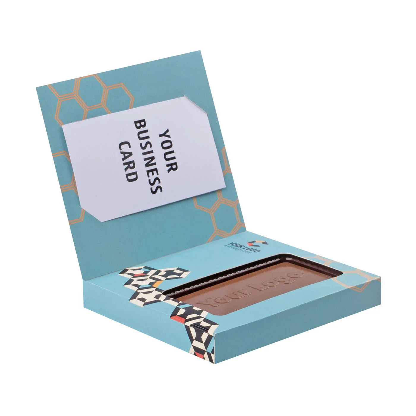 CZEKOLADOWY KSZTAŁT CHOCO4MAT MINI KARTKA Z KALENDARZA Z WIZYTÓWKĄ P136575Z SL-0370/KARTKA Z KALENDARZA