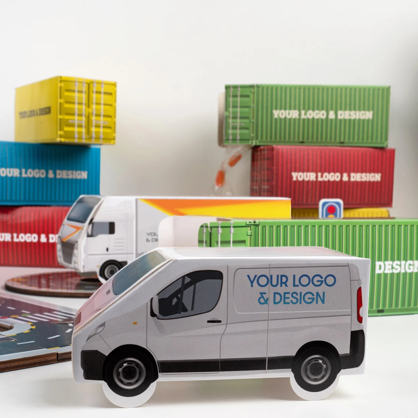 ZESTAW CUKIERKÓW REKLAMOWYCH DISPLAY TRUCK MINI P137016Z