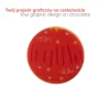 CZEKOLADOWY KSZTAŁT CHOCO4MAT MINI KOŁO PRINT P137403Z