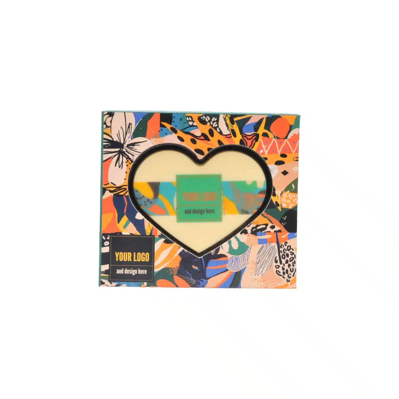 CZEKOLADOWY KSZTAŁT CHOCO4MAT MINI SERCE PRINT P136585Z SL-0378P/HEART