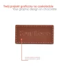 CZEKOLADOWY KSZTAŁT CHOCO4MAT MINI KARTKA Z KALENDARZA P136571Z