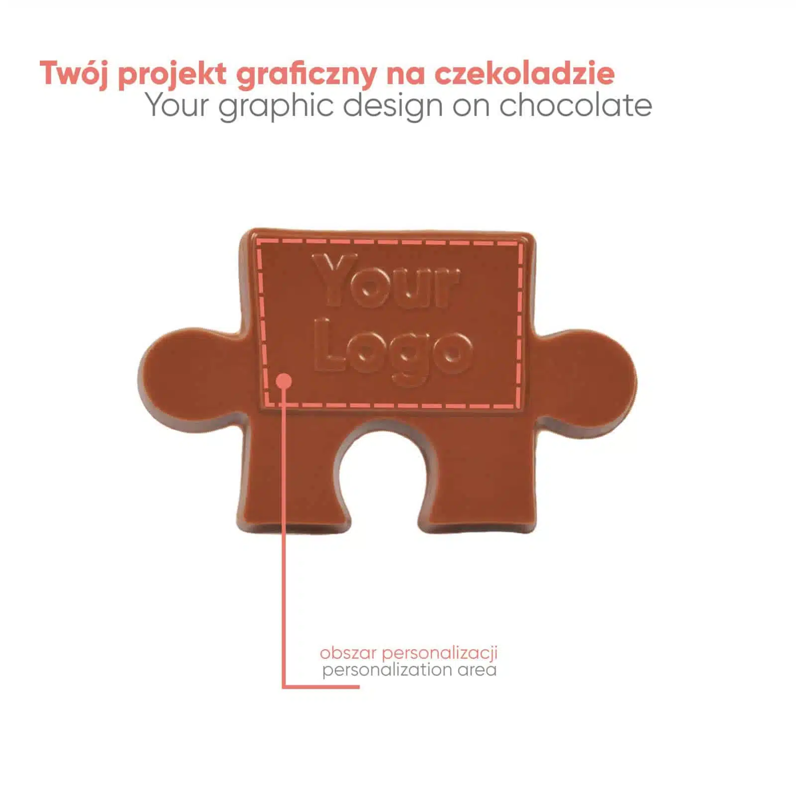 CZEKOLADOWY KSZTAŁT CHOCO4MAT MINI PUZZEL P136582Z