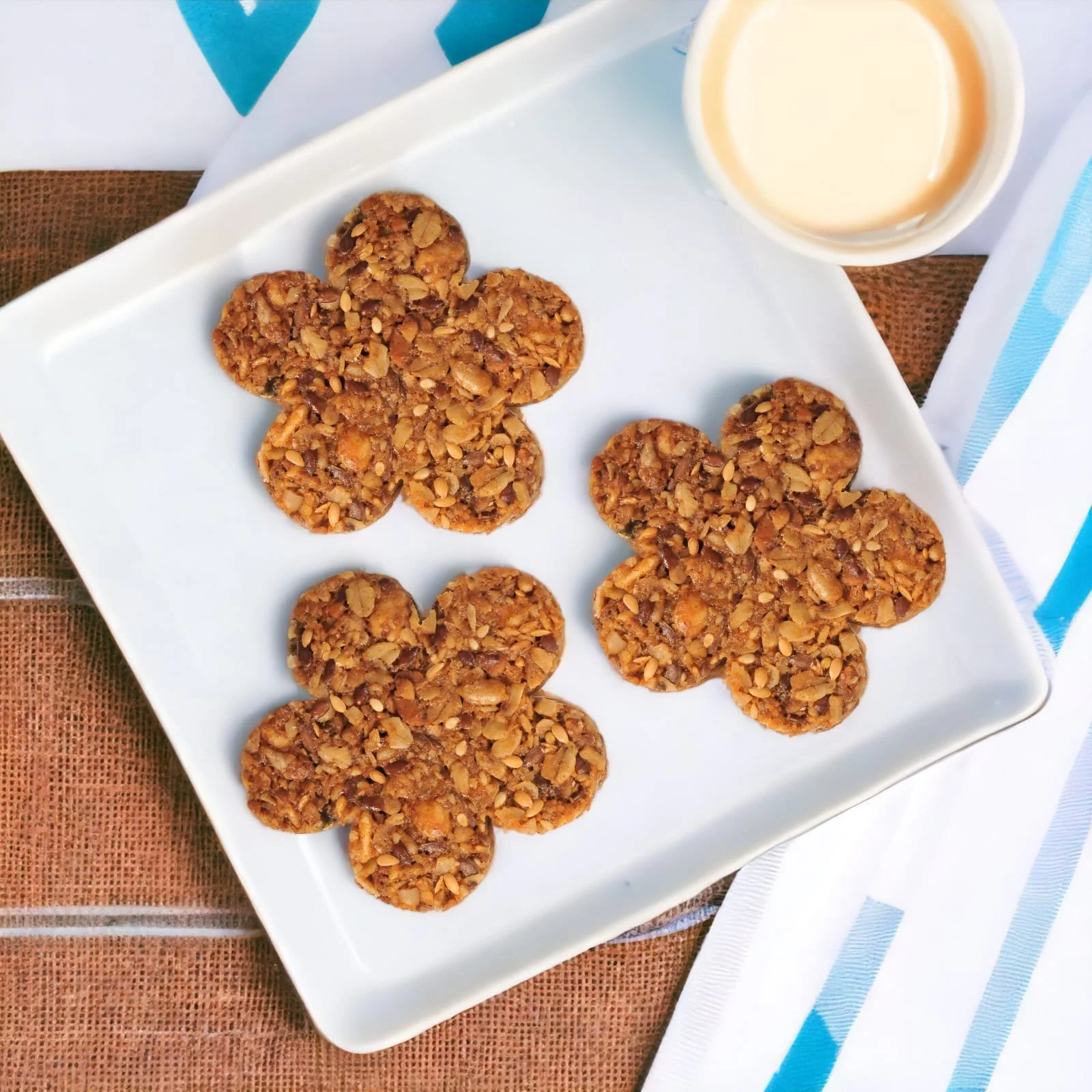 SŁODYCZE REKLAMOWE BATON ZBOŻOWY KWIATEK P136729Z