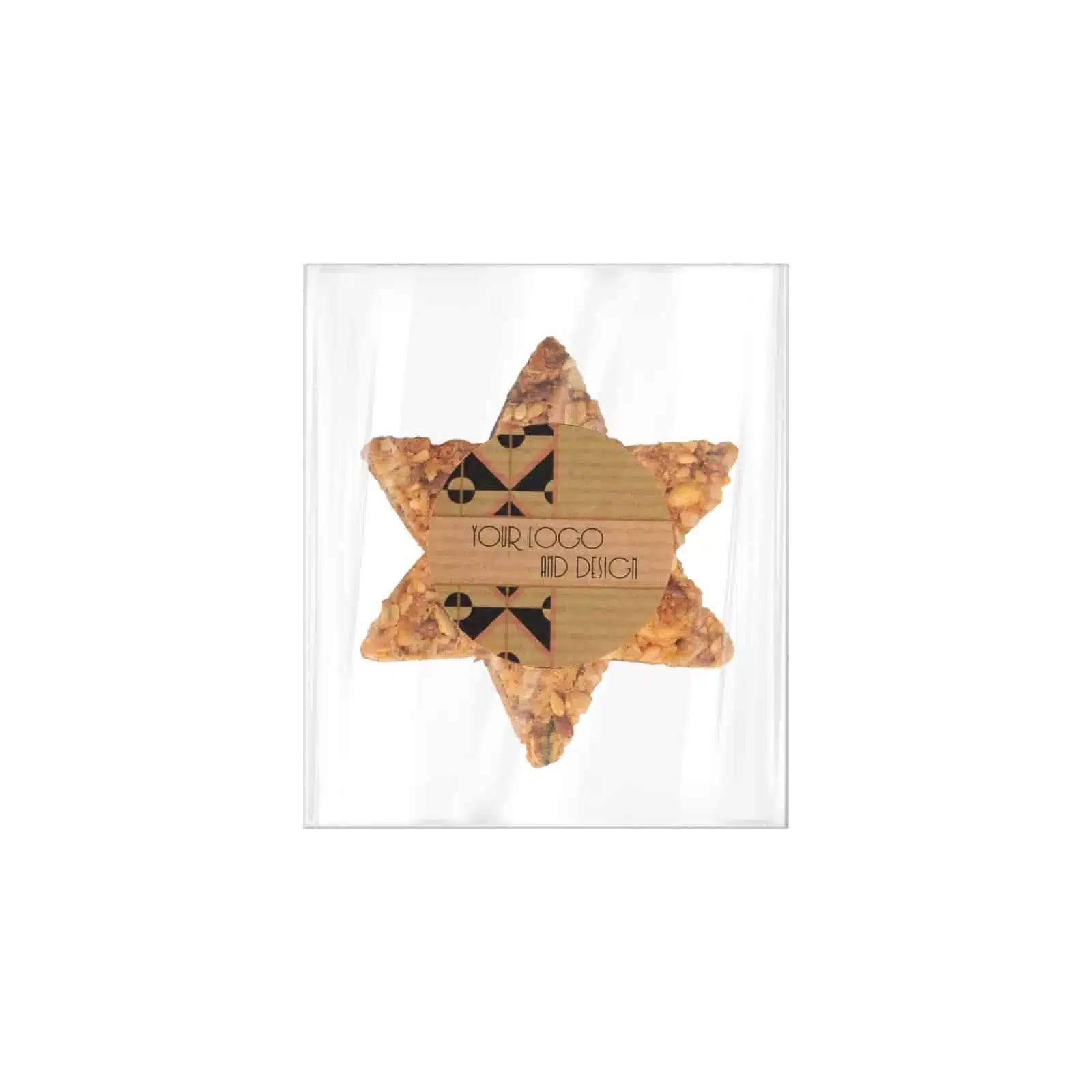 SŁODYCZE REKLAMOWE BATON ZBOŻOWY GWIAZDKA P136725Z SL-0393F