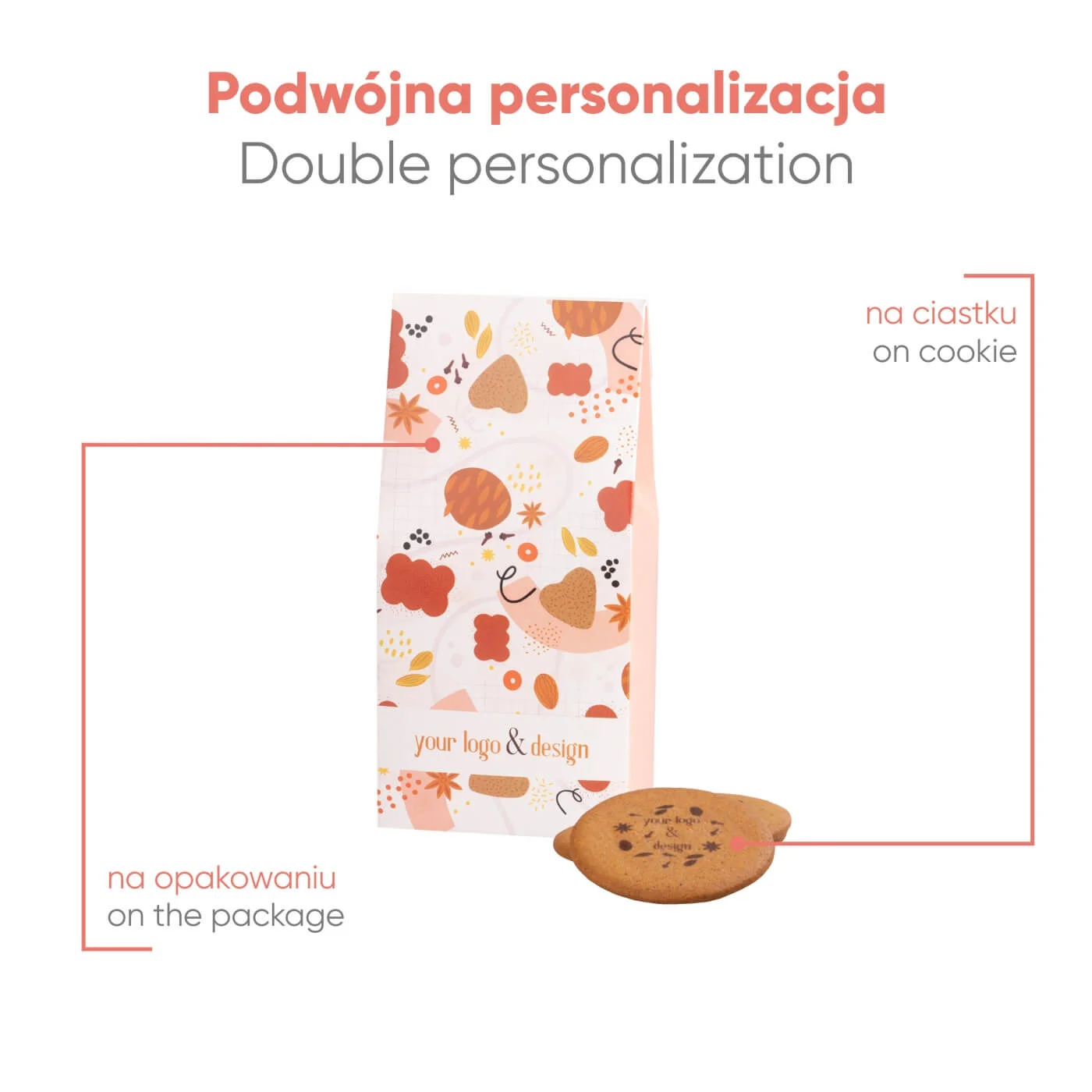 CIASTKA REKLAMOWE LOGO COOKIE BAG P137113Z