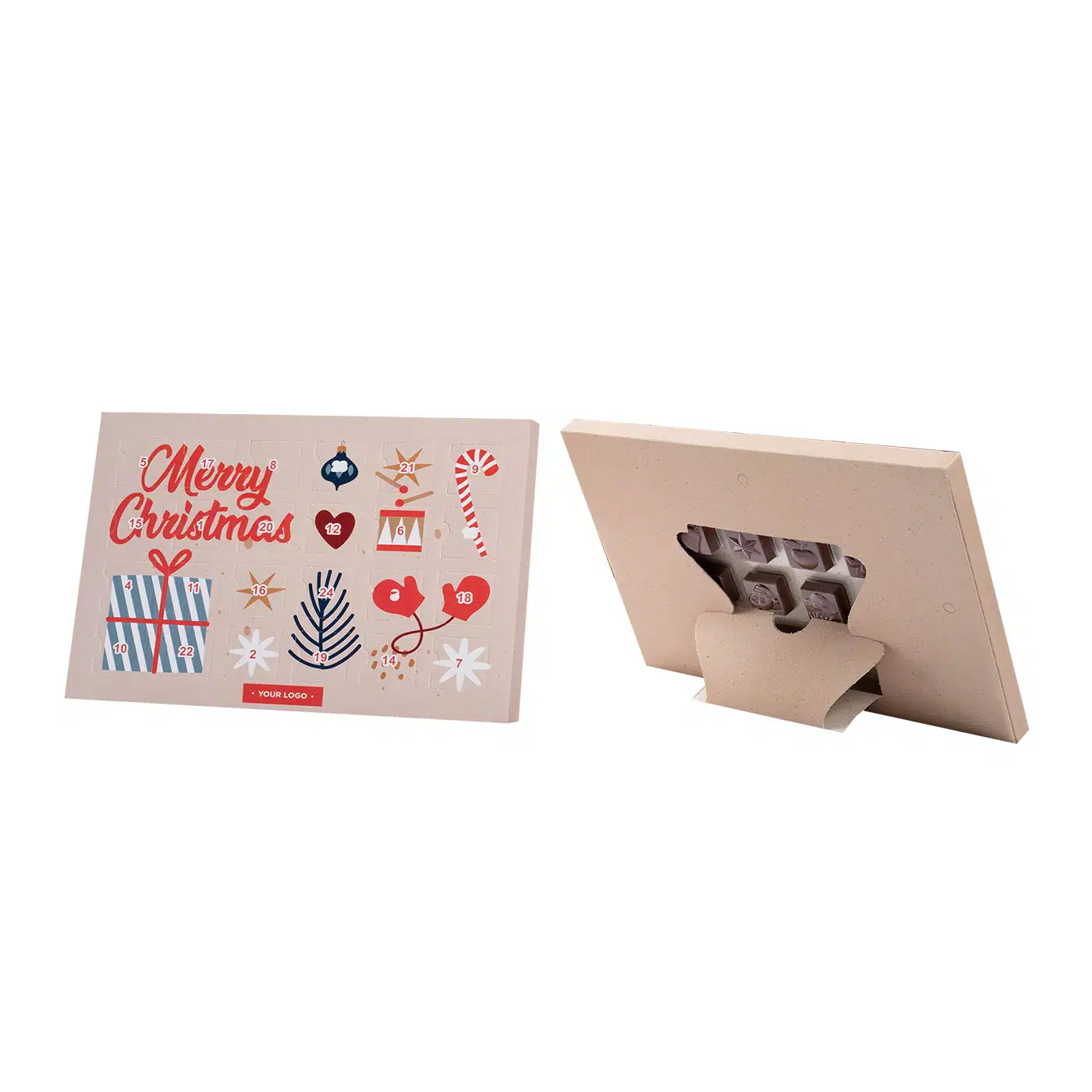 KALENDARZ ADWENTOWY XS P137313Z SL-0410/XMAS