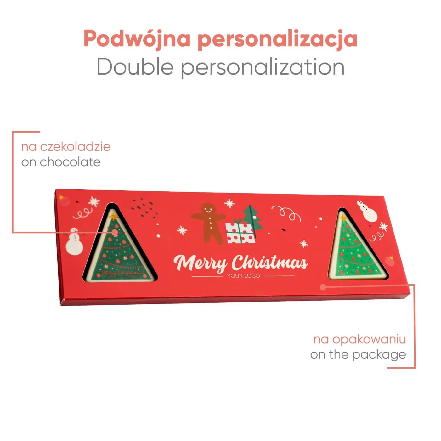 PRALINY Z NADRUKIEM CHOCO TRIANGLE 4 SZT P137417Z