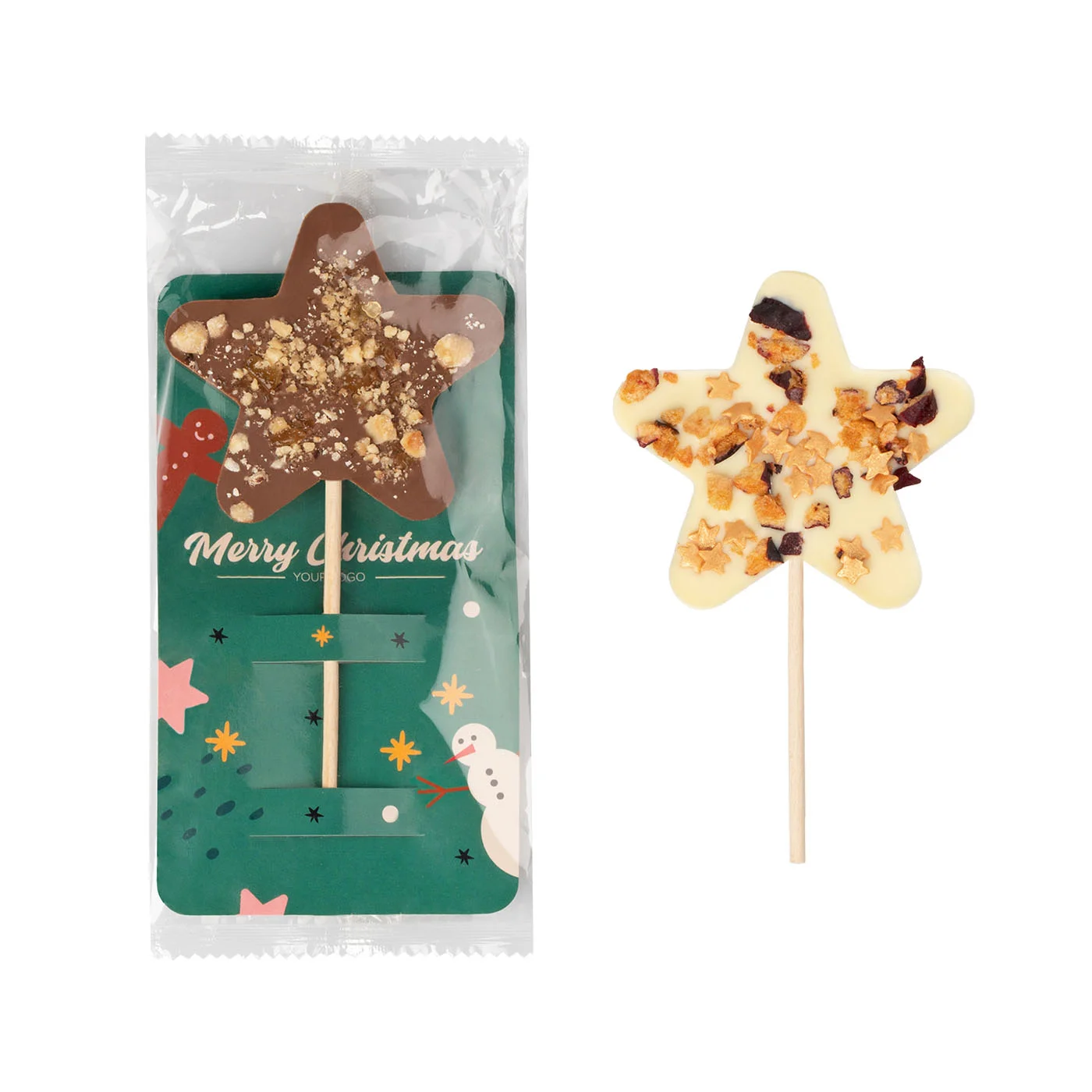 CZEKOLADOWY LIZAK GWIAZDKA 40 G P137293Z SL-0417/XMAS