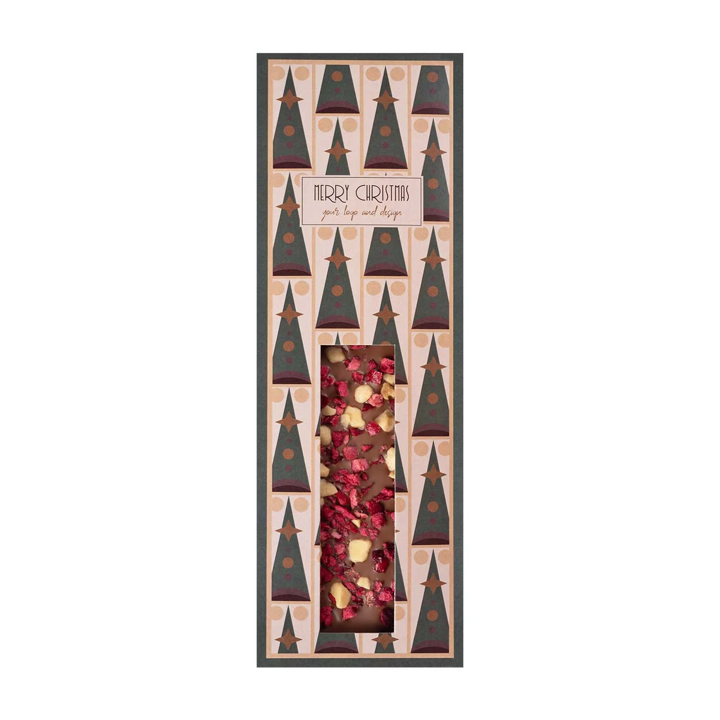 TABLICZKA CZEKOLADY LONG BAR Xmas P143544Z