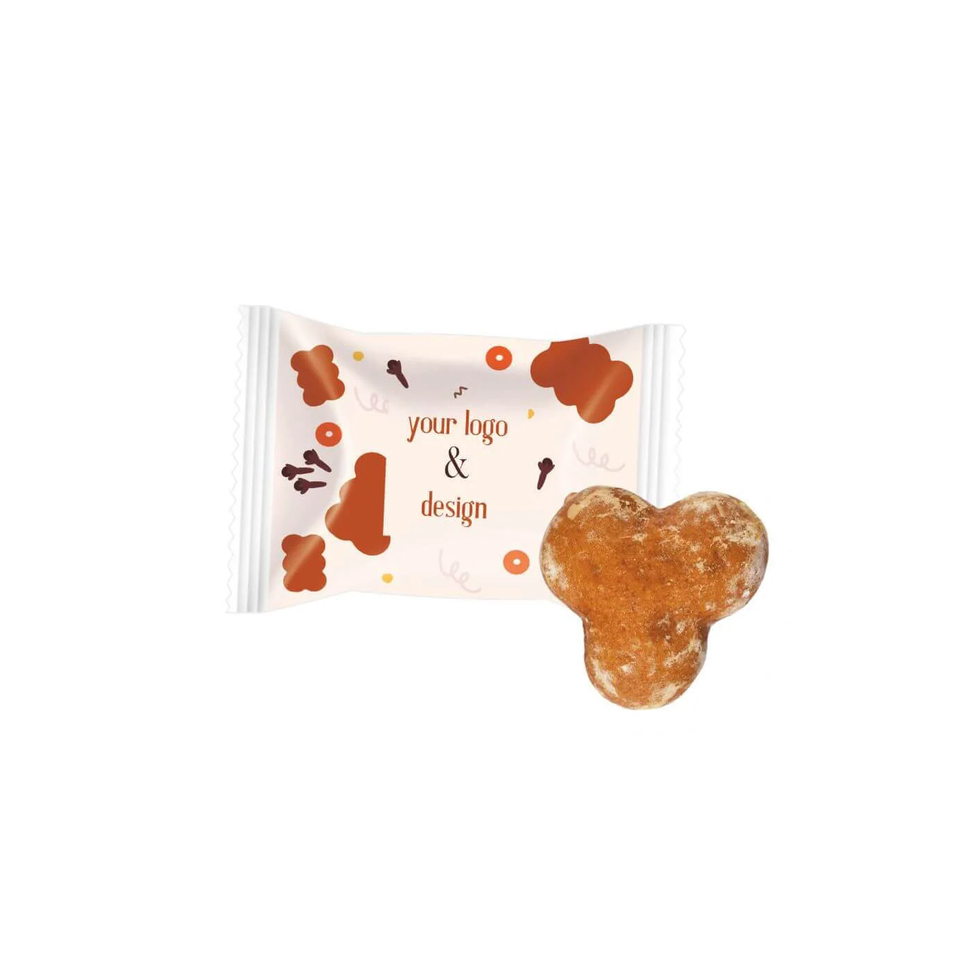 TORUŃSKIE PIERNIKI – PIERNIK Z LOGO W LUKRZE P136773Z SL-0495