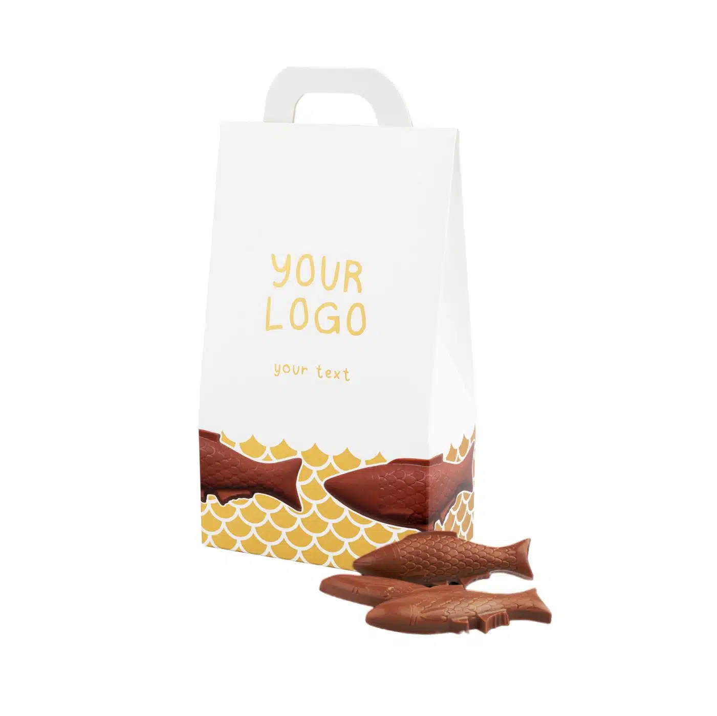 ZESTAW CZEKOLADEK TOREBKA CZEKOLADOWYCH RYBEK P136795Z SL-0505