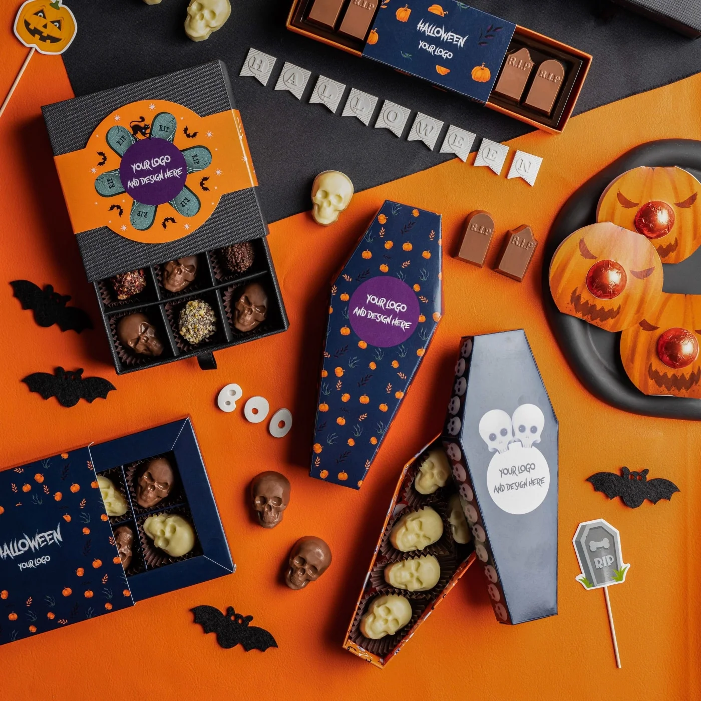 PRALINY SPOOKY COFFIN P136671Z