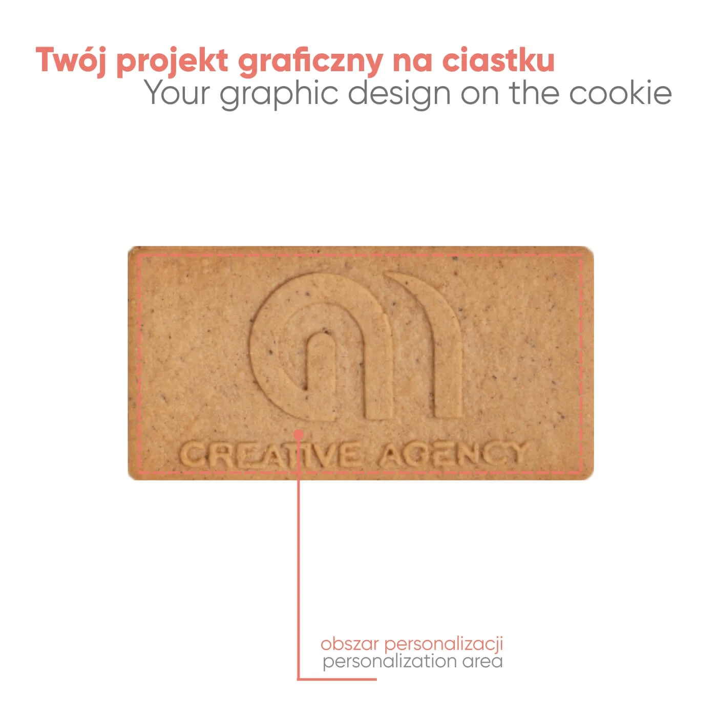 CIASTKO REKLAMOWE KORZENNE MINI – PROSTOKĄT P136531Z