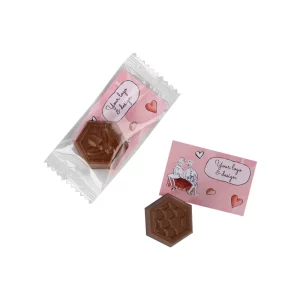 SŁODYCZE REKLAMOWE ADVERT CARD – PRALINKA HONEYBEE P136714Z SL-0529B