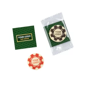 SŁODYCZE REKLAMOWE ADVERT CARD – CZEKOLADOWY MEDAL PRINT P136721Z SL-0530KP